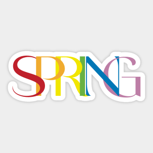 Spring Sticker